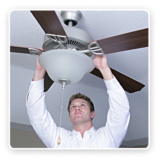 Custom Lighting & Ceiling Fan Repair & Installation Services